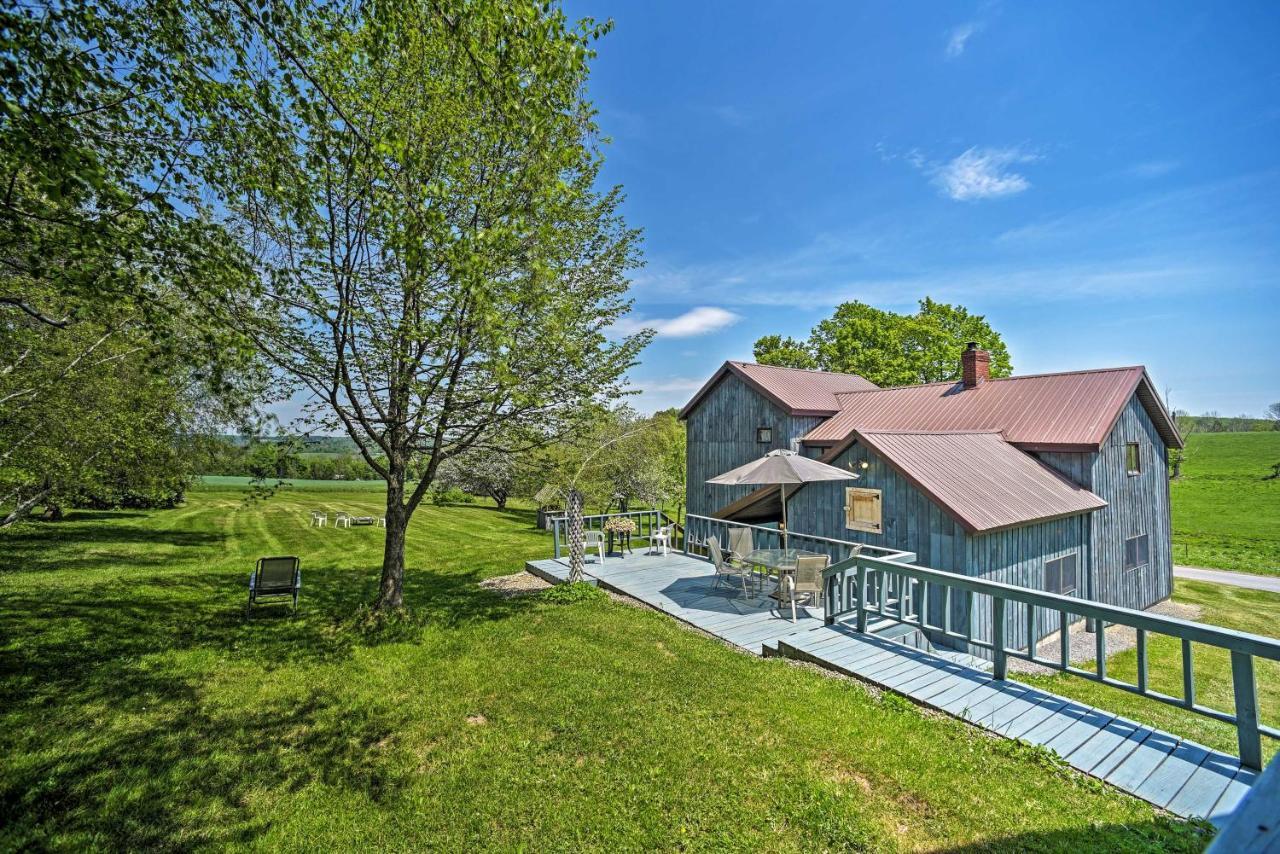 Country Escape With Sauna, 10 Mi To Cooperstown Richfield Springs Exterior foto